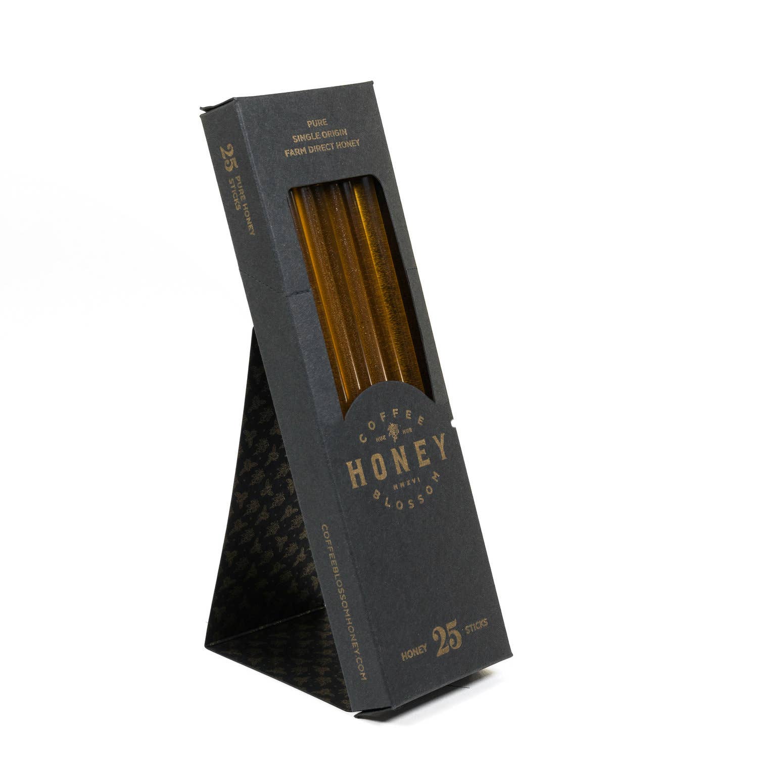 Coffee Blossom Honey - Wholesale Honey - Coffee Blossom Honey - Kickstand Box (box of 25 honeysticks)13