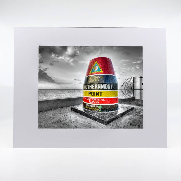 Artwork-Southernmost Point for wholesale by Mike Ring Photography