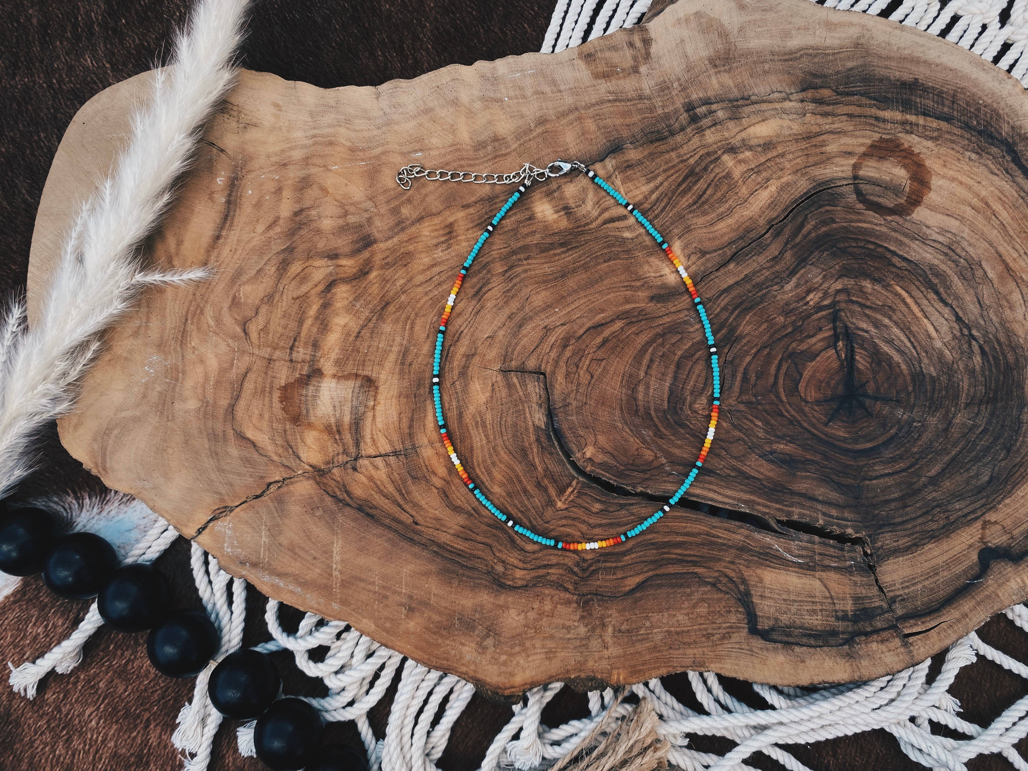 The western jewel - Wholesale Beaded/Pearl Necklace - The wild west western Beaded necklace2