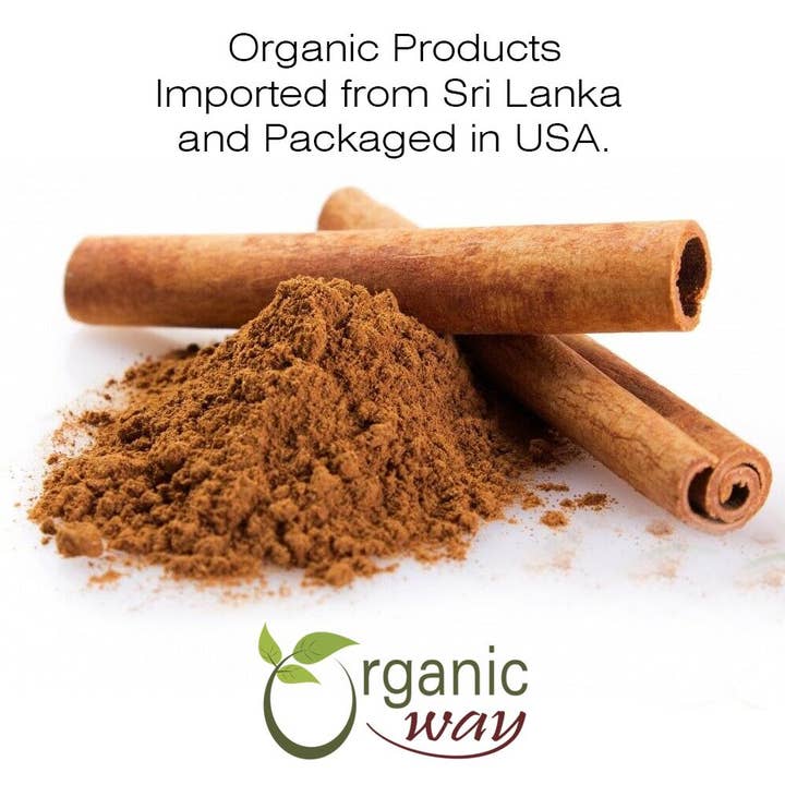Organic Way LLC - Wholesale Dried Spice - Organic Cinnamon True/Ceylon (Cut & Sifted)