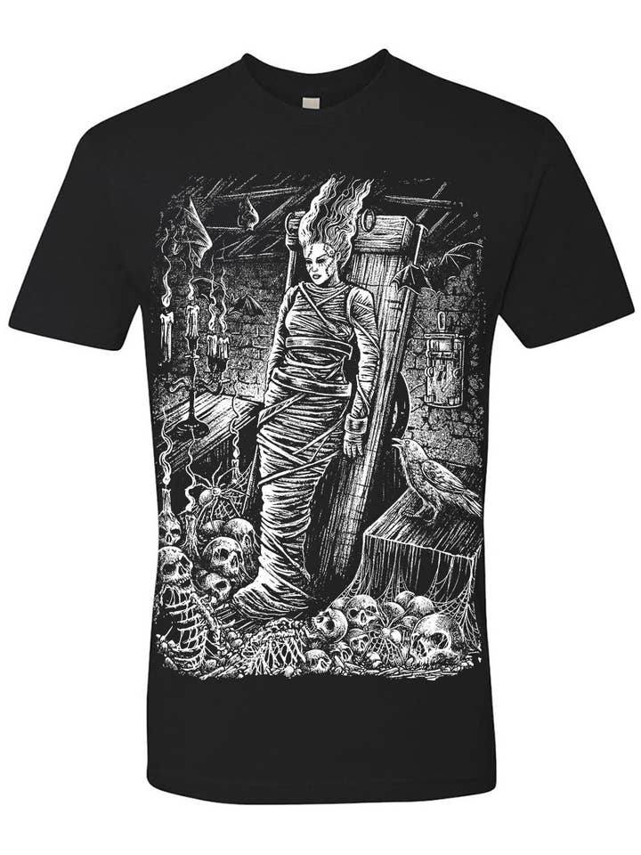 Bride of Frankenstein T-shirt for wholesale by vampirefreaks