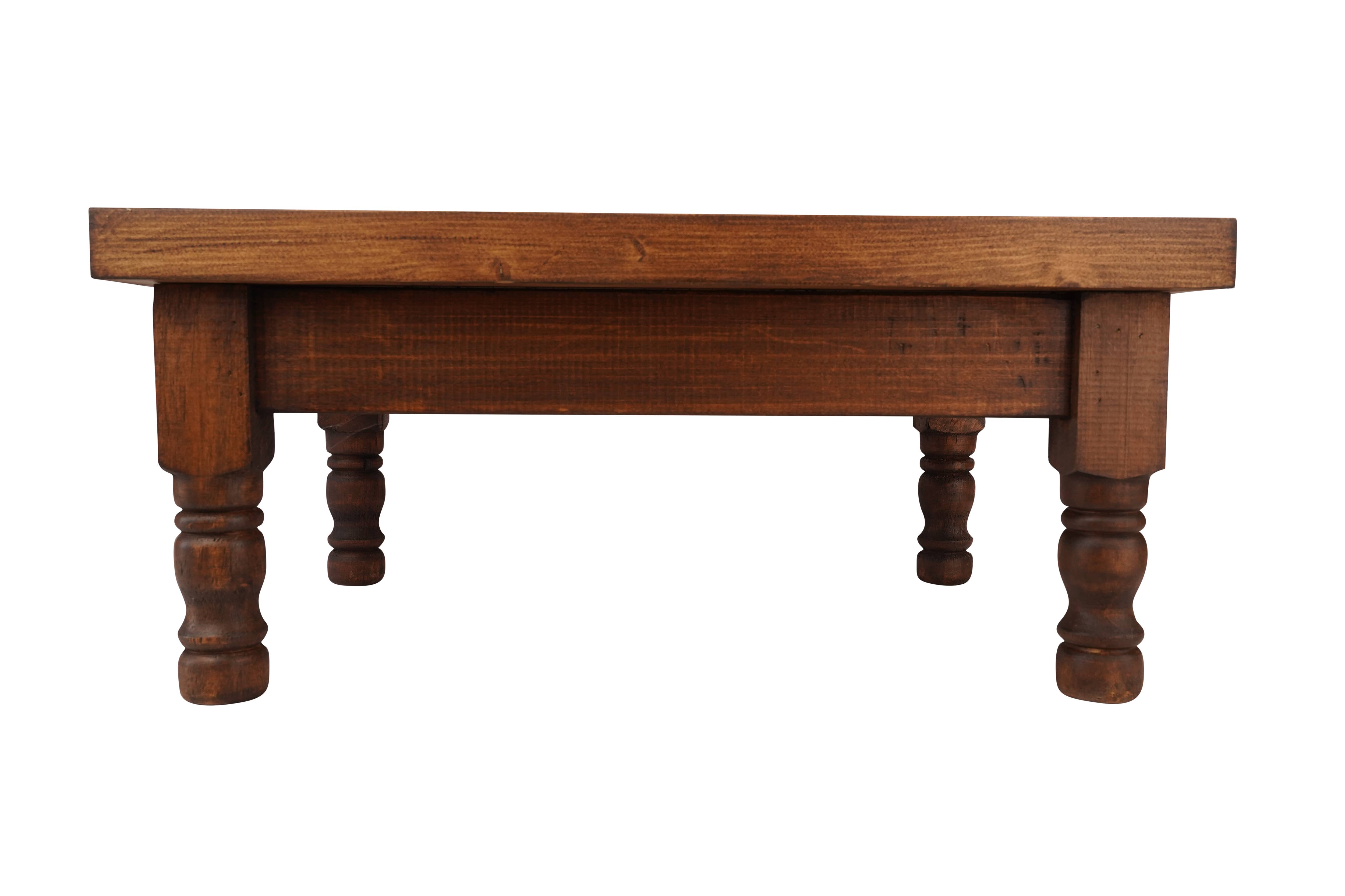 My Amigos Imports - Wholesale Side Table - Texas Creek Reclaimed Wood Table-24x18x11H-Riser-Display2