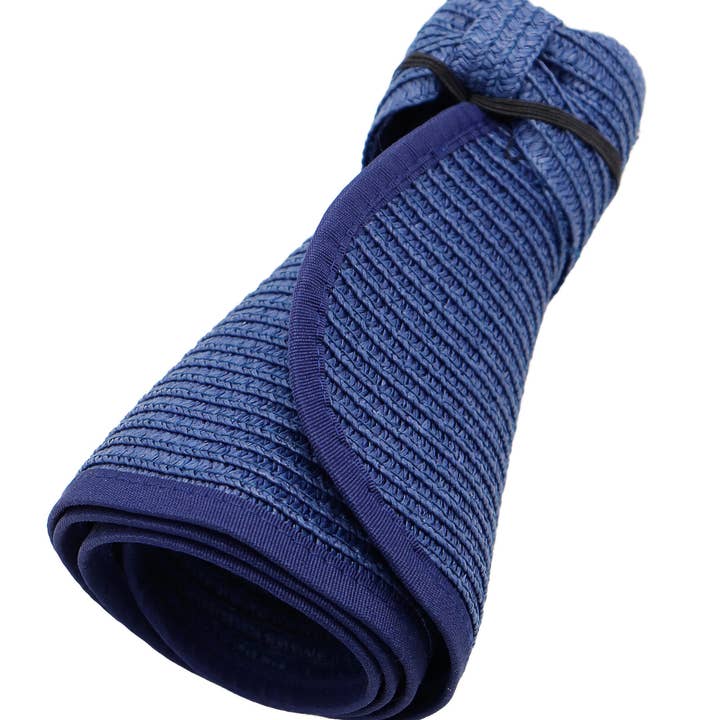 Cap Zone - Wholesale Straw Hat - Women's - Pack And Go Paper Straw Wide Roll-up Sun Hat6