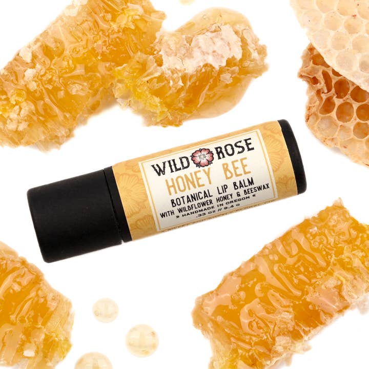 Wild Rose Herbs - Wholesale Lip Balm - Honey Bee Lip Balm3