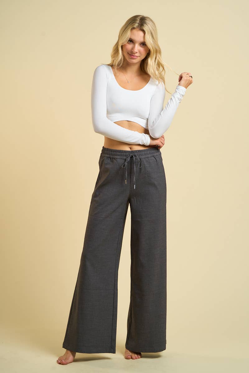 ANWND - Wholesale Lounge Sweatpants/Joggers - Women's - 6738-Wide Leg Lounge Pants11