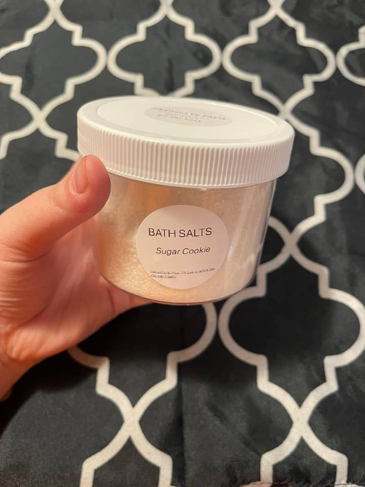Pot de sel de bain 7 oz pour la vente par Creations by Kayla