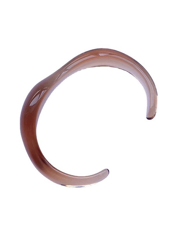 UZ Wholesale Store - Venta al por mayor Pulseras tipo brazalete - Pulsera de resina original simple y elegante3