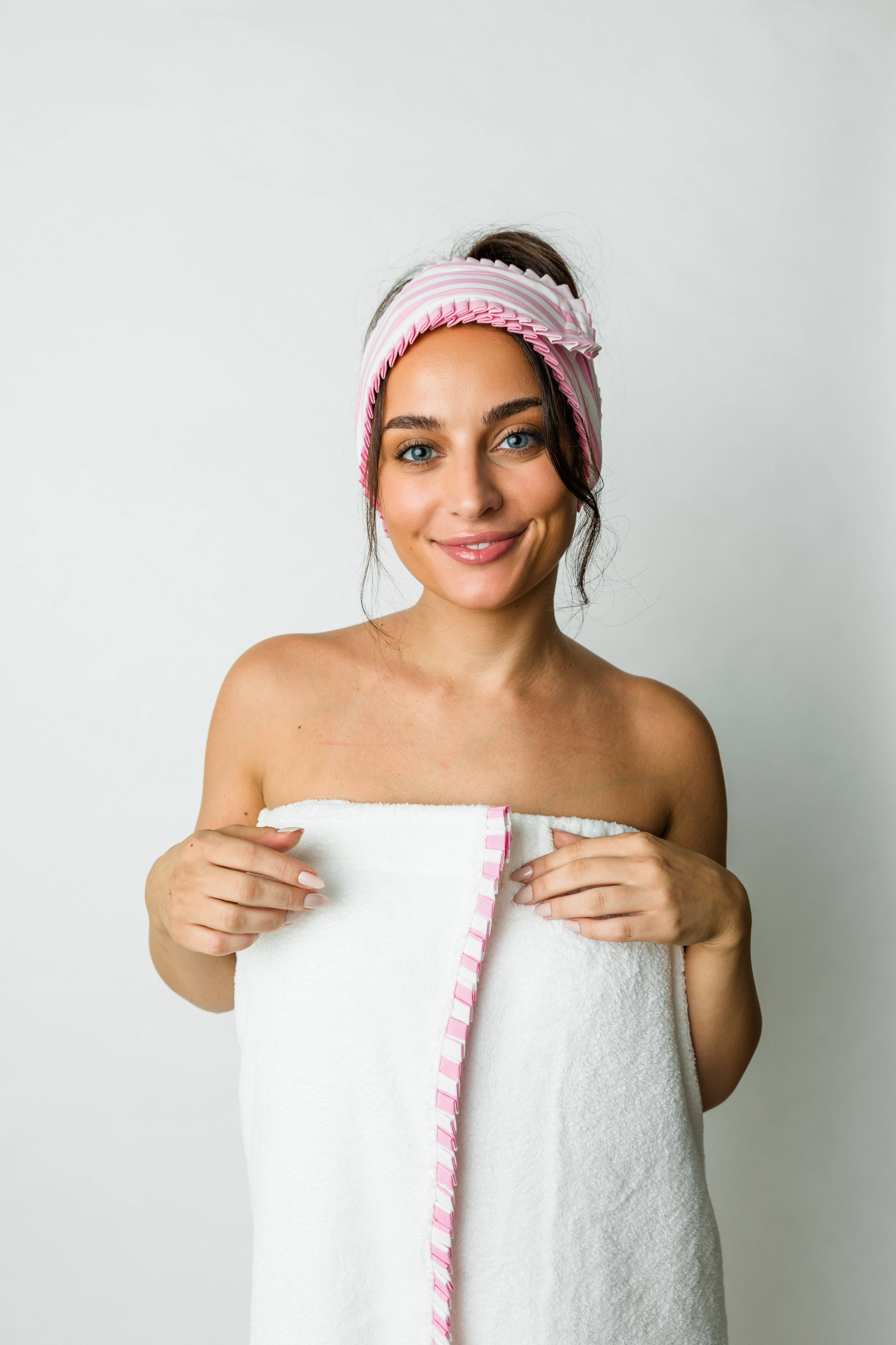 Violet & Brooks - Wholesale Spa Headband - Cabana Spa Head Wrap2