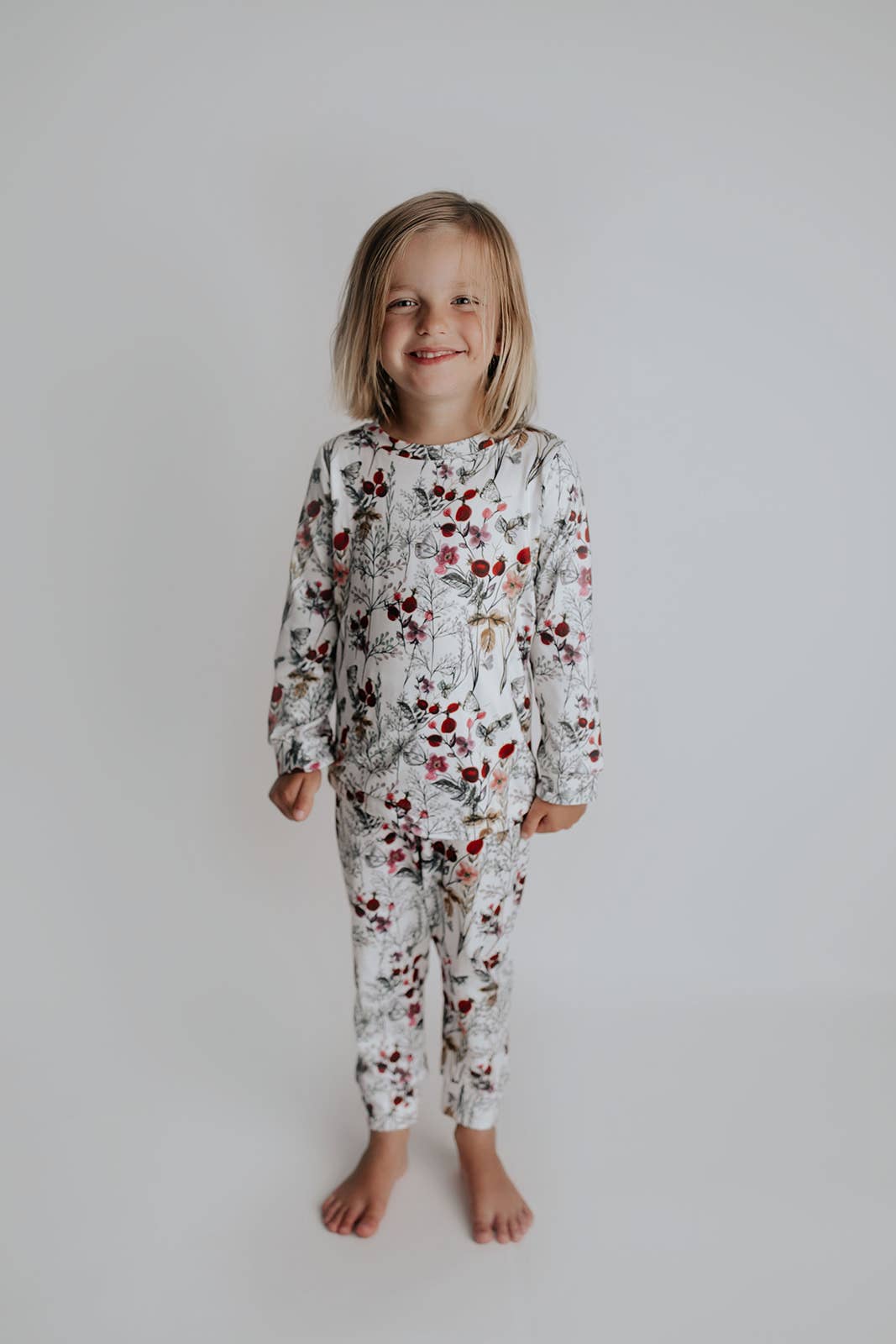 Three Little Tots - Wholesale Sleepwear Set - Kids - Floral Jammies Kids Pjs and Lougewear24
