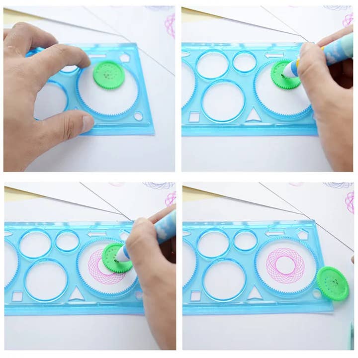 Surtido Plantillas de dibujo con espirógrafo, juguete para manualidades, a granel de venta al por mayor en Faire