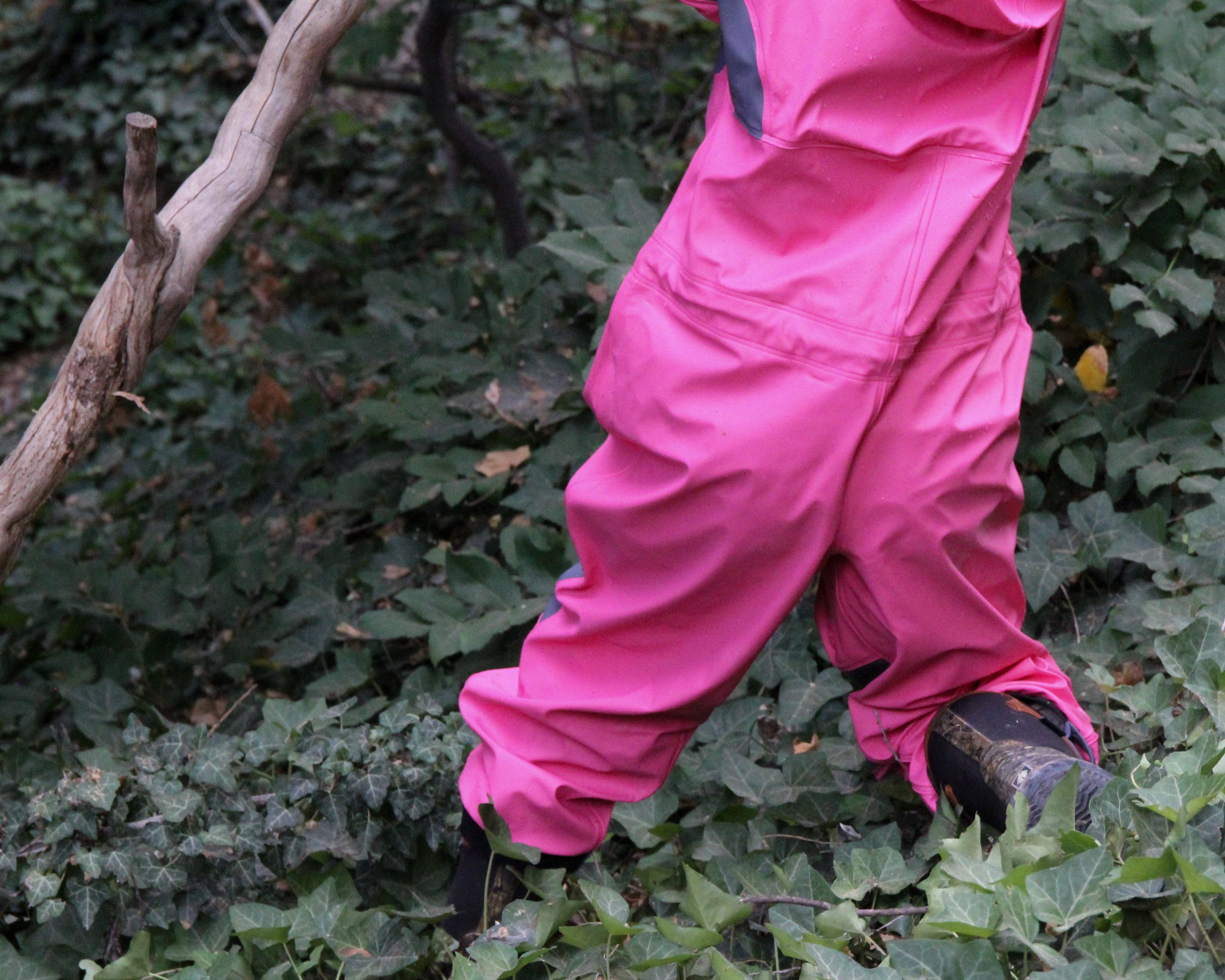 Oaki - Venta al por mayor Impermeable - Niños - Traje de lluvia de poliuretano, rosa Park City4