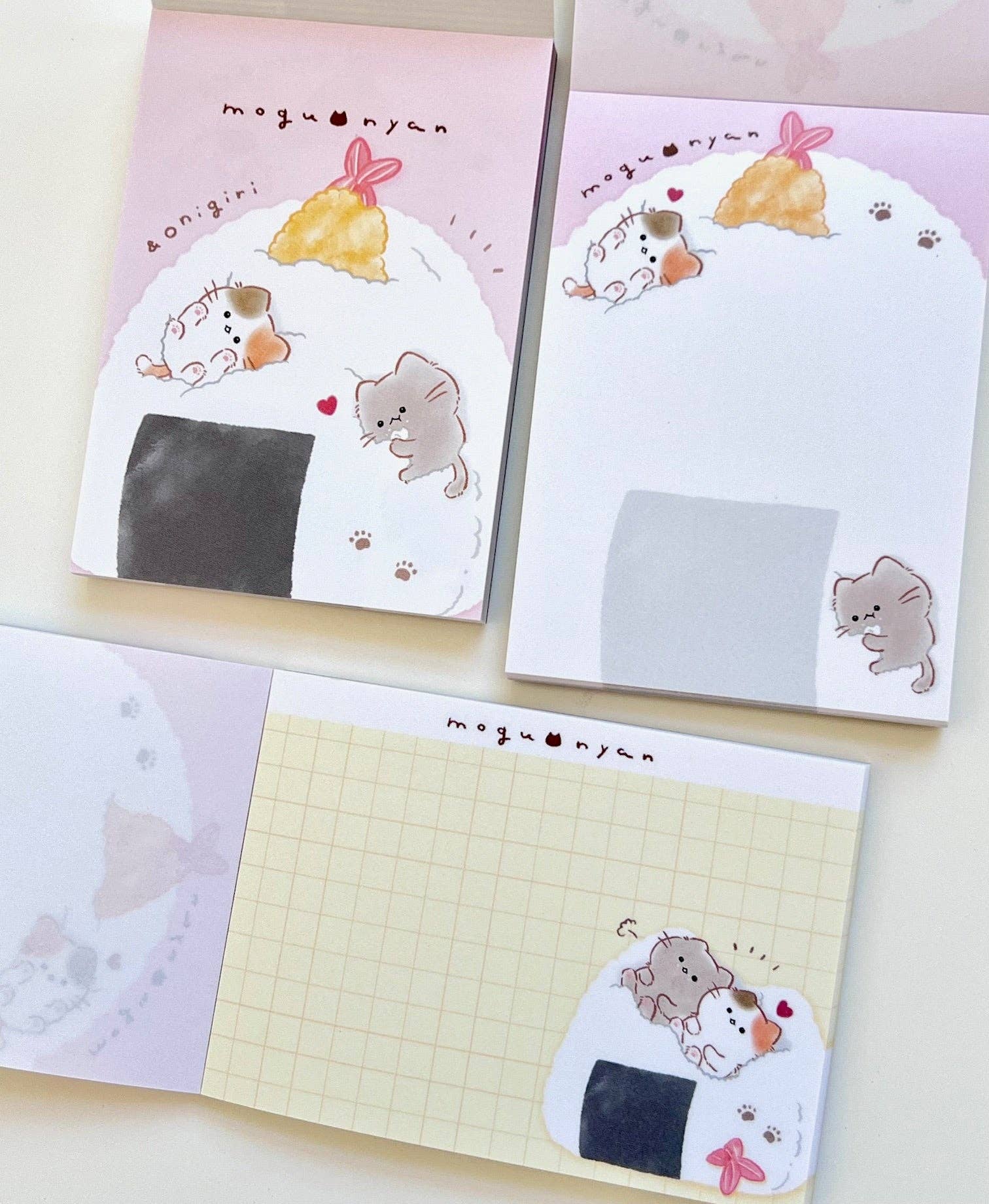 BCmini - Wholesale Notepad - 217435 Riceball Cat Mini Notepad-101