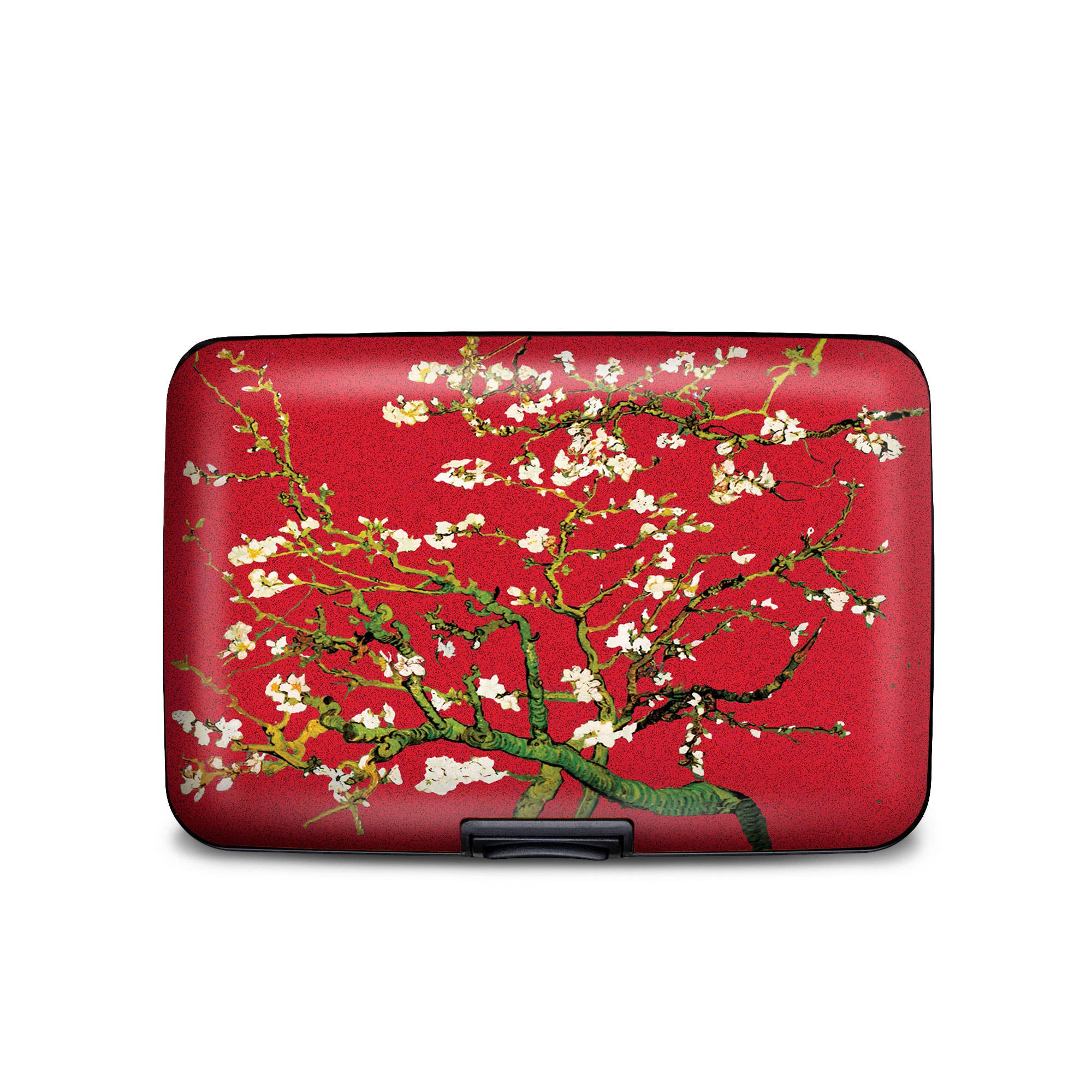 Monarque - Wholesale Wallet - Women's - Van Gogh - Almond Blossom Red Armored Wallet