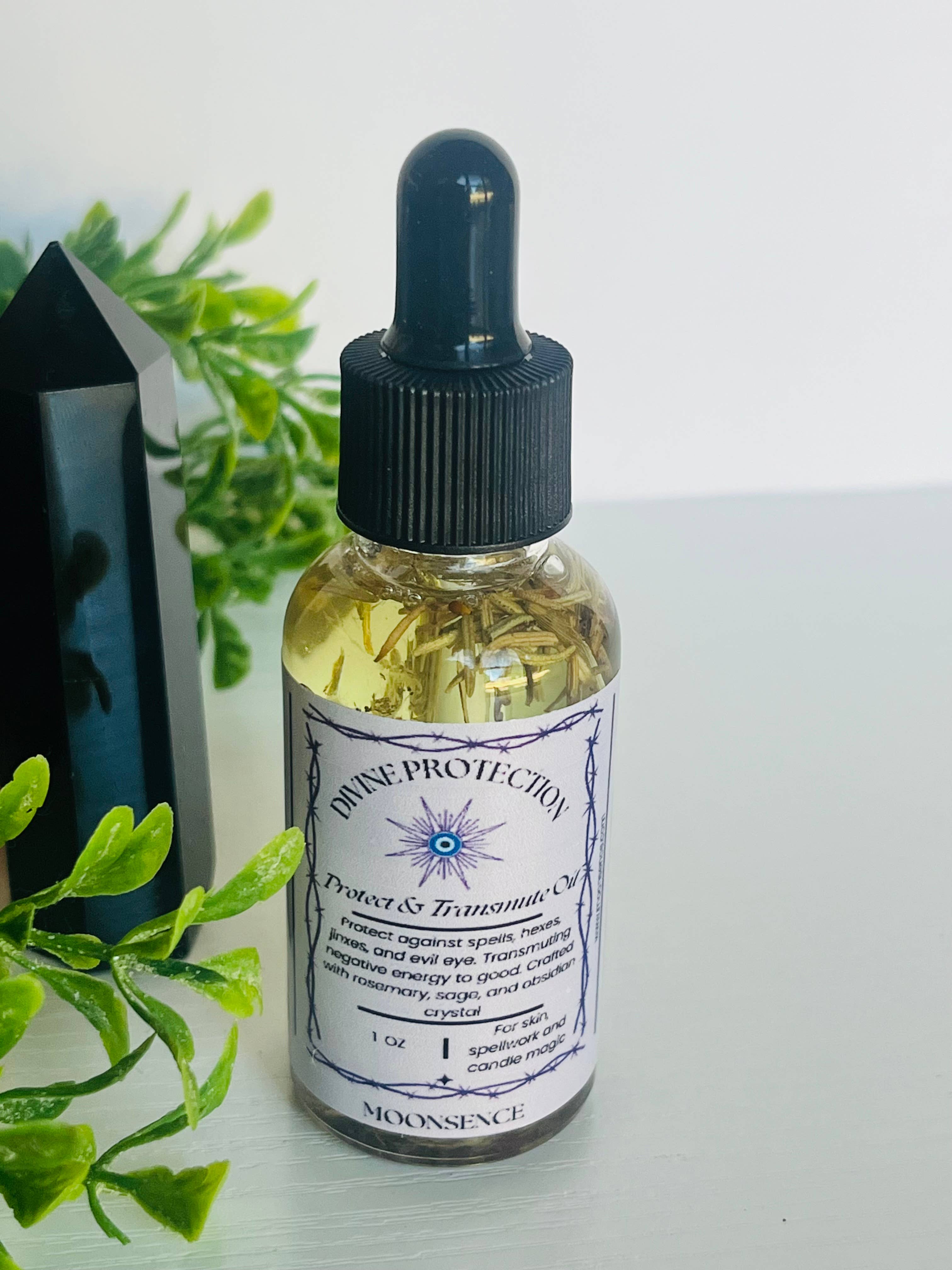 Moonsence - Wholesale Meditation Supplies - Divine Protection Oil –Protection & Transmuting Ritual Oil