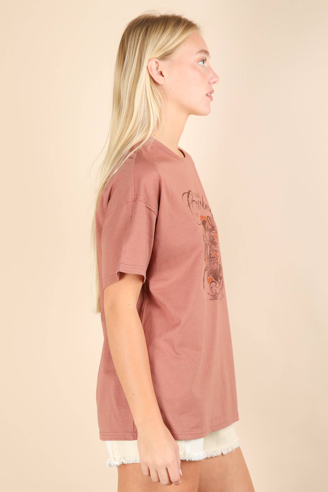 VERY J – Großhandel Strickoberteil – Damen – NT12203-Oversized Cowboy Grafik Siebdruck Strickoberteil6