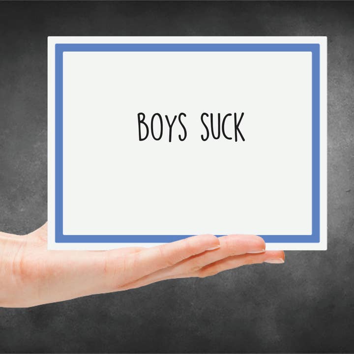 Snarky Card - bryta upp - pojkar suger för wholesale av Snarky Megs