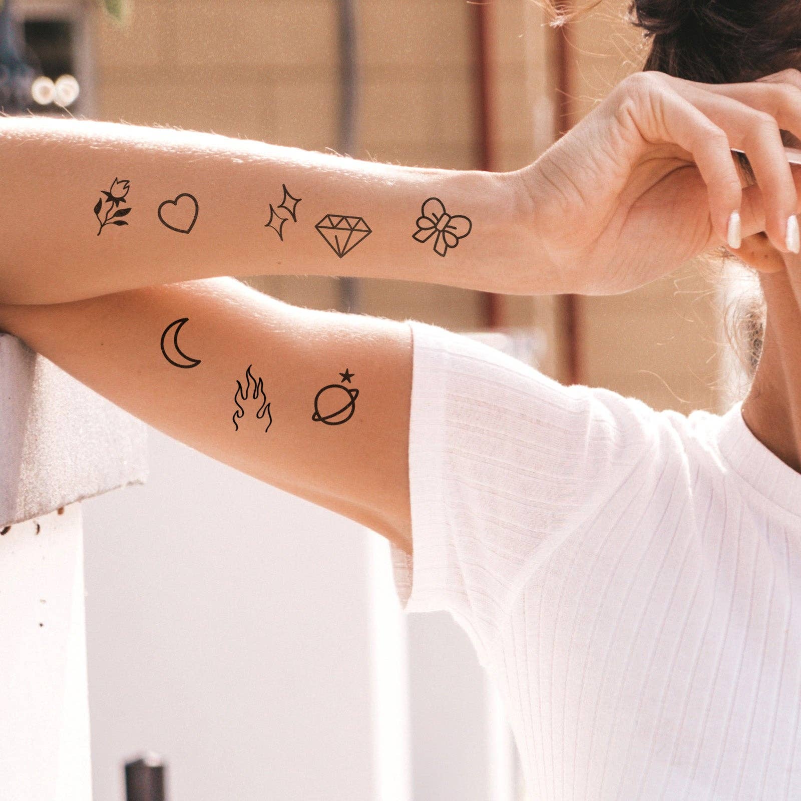 Wrapables.com - Wholesale Temporary Tattoo - Wrapables Tiny Finger and Hand Tattoos 10pcs13