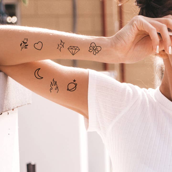 Wrapables.com - Wholesale Temporary Tattoo - Wrapables Tiny Finger and Hand Tattoos 10pcs13