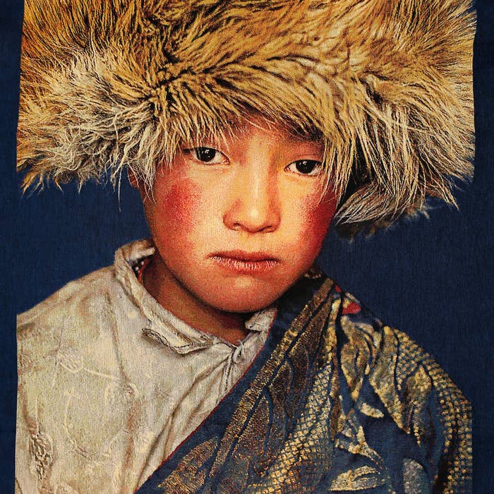 Tibetan boy by Alison Wright for wholesale by FS Home Collections