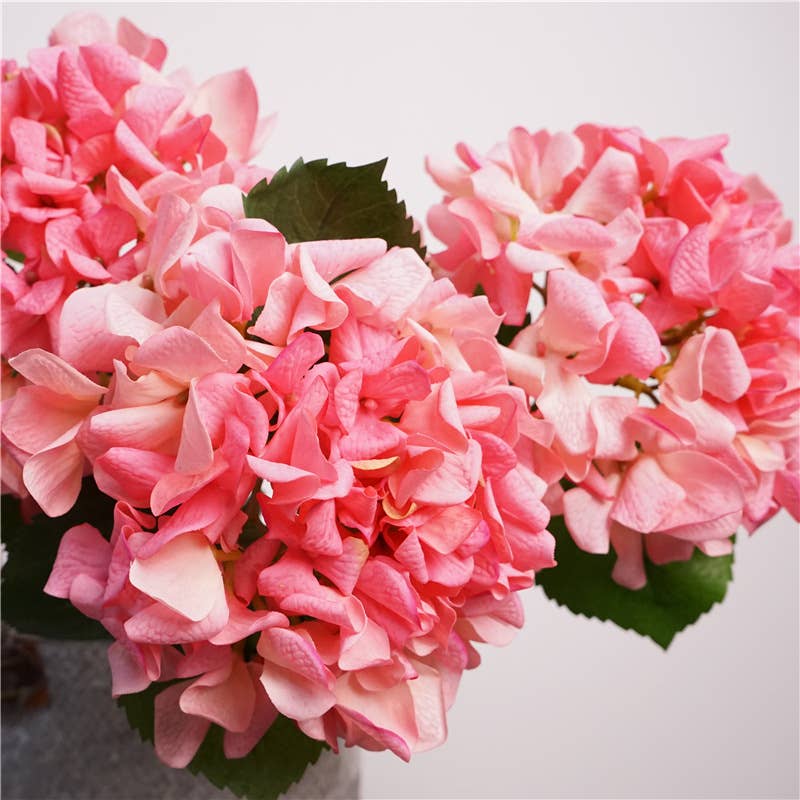 Angel Isabella - Wholesale Artificial Flowers - 24"Lux Designer-Grade Ultra-Realistic Hydrangea–(7"Bloom)3