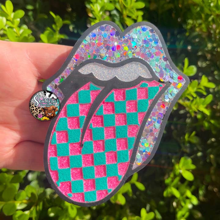 Lingua a scacchi Profumatore per auto per la vendita all'ingrosso da parte di Southern Mama Freshies & More