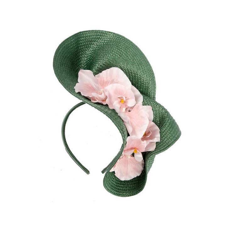 Max Alexander by Cupids Millinery Melbourne - Wholesale Fascinator hat – Women's - Elegant fascinator with orchids25