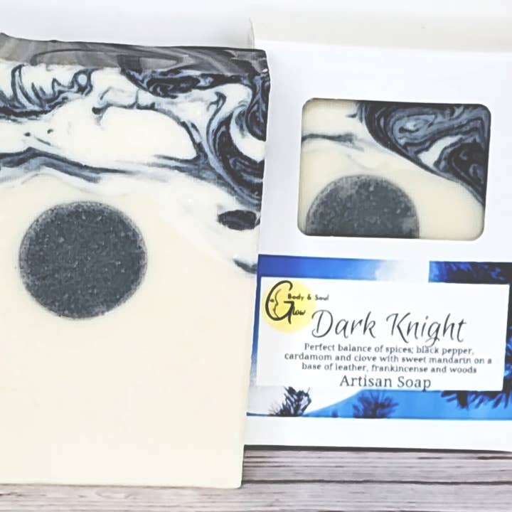 Glow Body and Soul - Vente Pains de savon - Dark Night Soap Savon végétalien fait main à froid3
