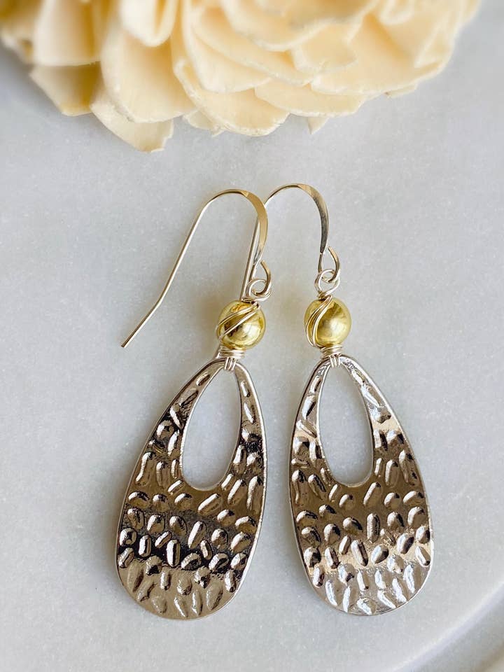 Hematite Dangle Earrings
for wholesale by Dajana Design