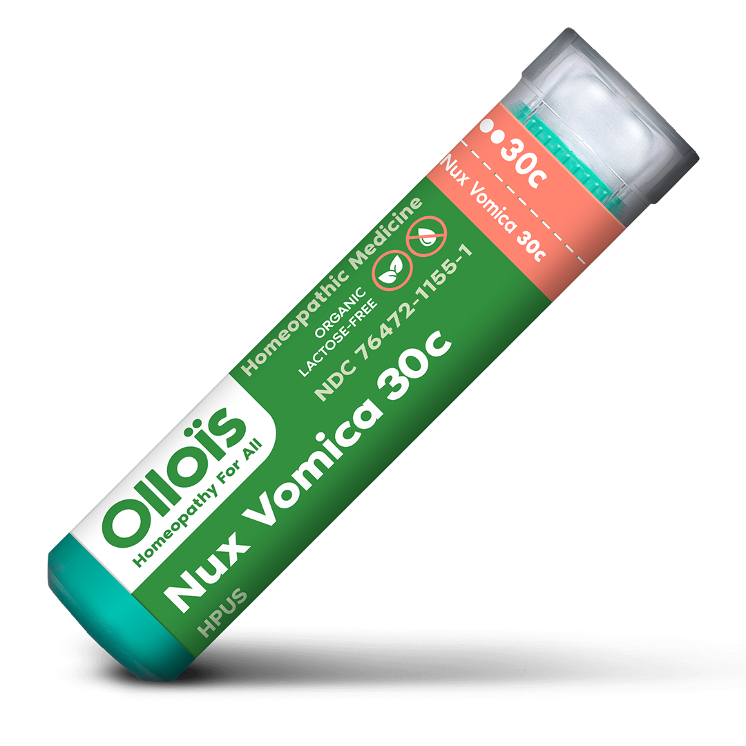 Ollois - Wholesale Oral Supplement/Vitamin - Olloïs Nux Vomica 30C Vegan Organic, 80 Homeopathic Pellets0