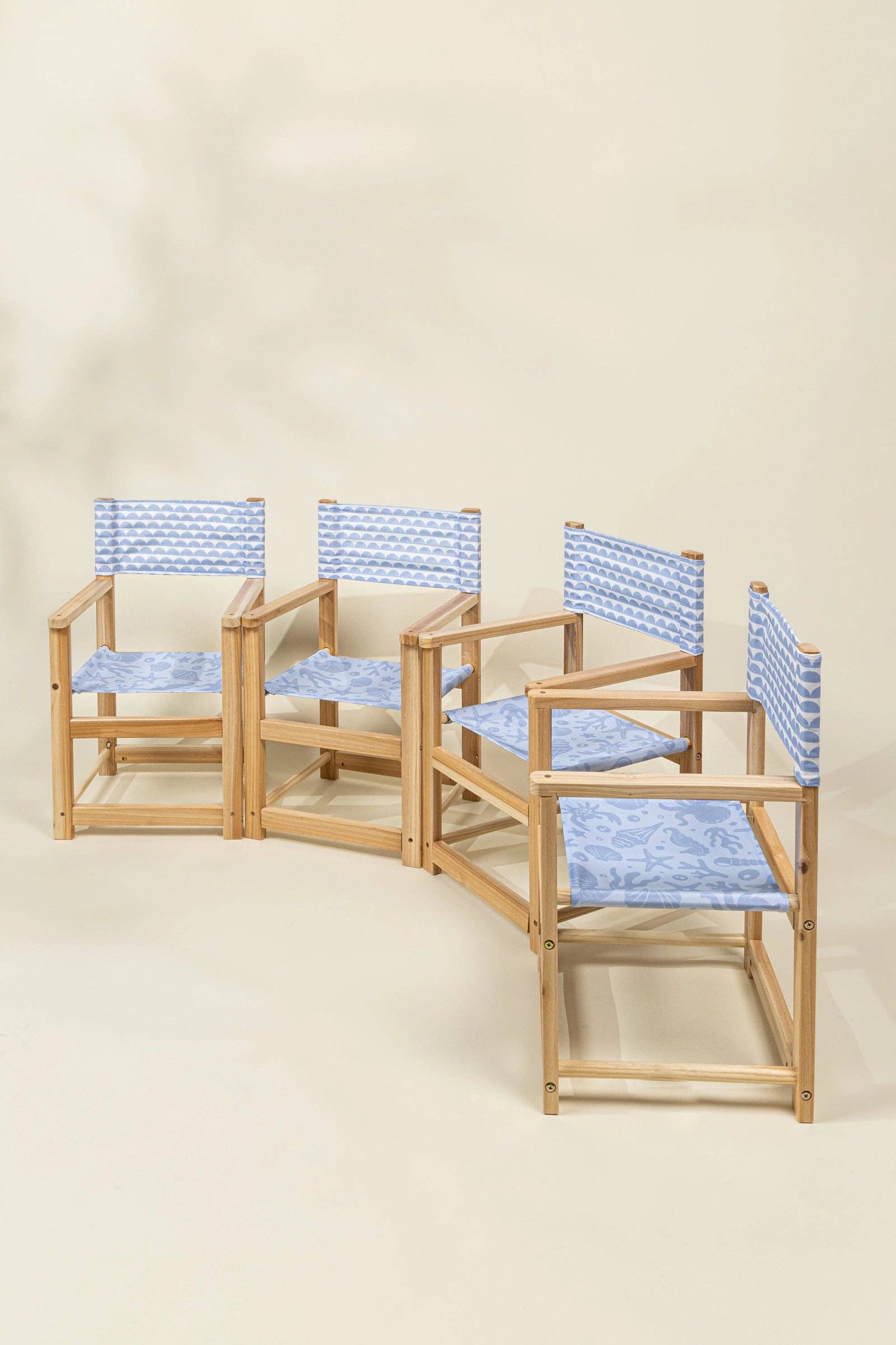 Coco Village - Wholesale Patio Set - Kids’ Patio Set 4 Chairs and Parasol–Under the Sea6
