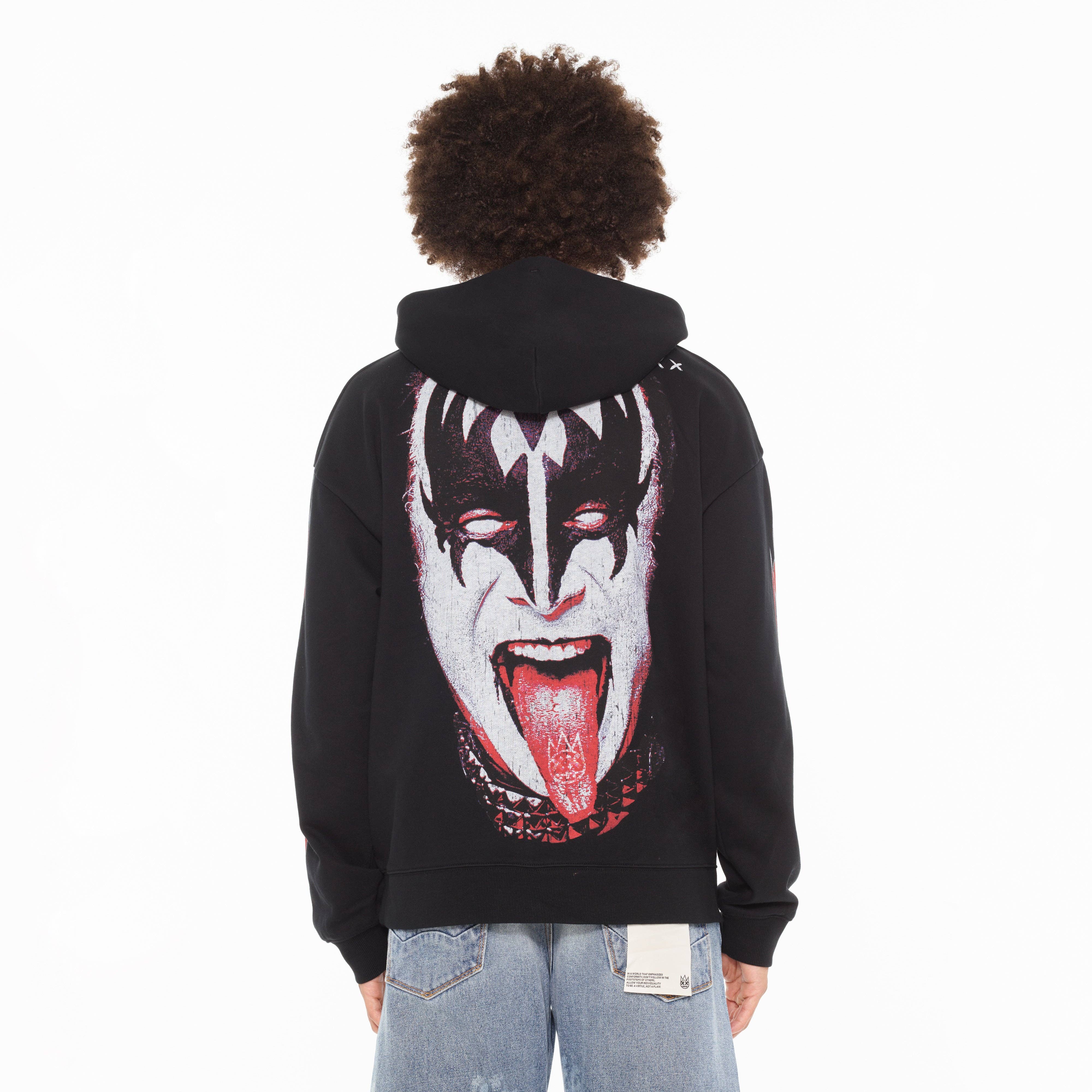 PRETO Camisola de Manga Comprida com Design Original da Cult em Preto para venda a revendedores na Faire2