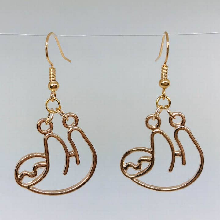 SimpleNGreat - Wholesale Dangle Earrings - Sloth Earrings, Sloth Gift, Sloth Lover Gift, Sloth Jewelry2