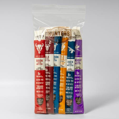Hunter's Dozen - 12 Meat Stick Gift Pack for wholesale by Hunter's Reserve