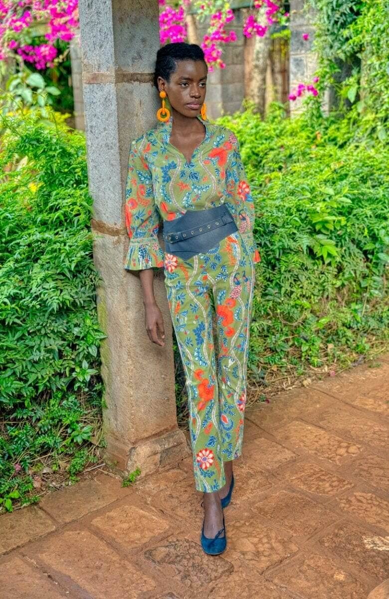 Gretchen Scott LLC – Großhandel Hose – Damen – GripeLess Pull-On-Hose - Jungle Symphony26