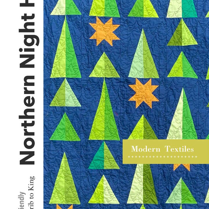 Modern Textiles - Wholesale Craft Sewing Kit - Northern Night Hike Paper Pattern