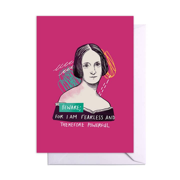 Cartão Mary Shelley por atacado de Middle Mouse