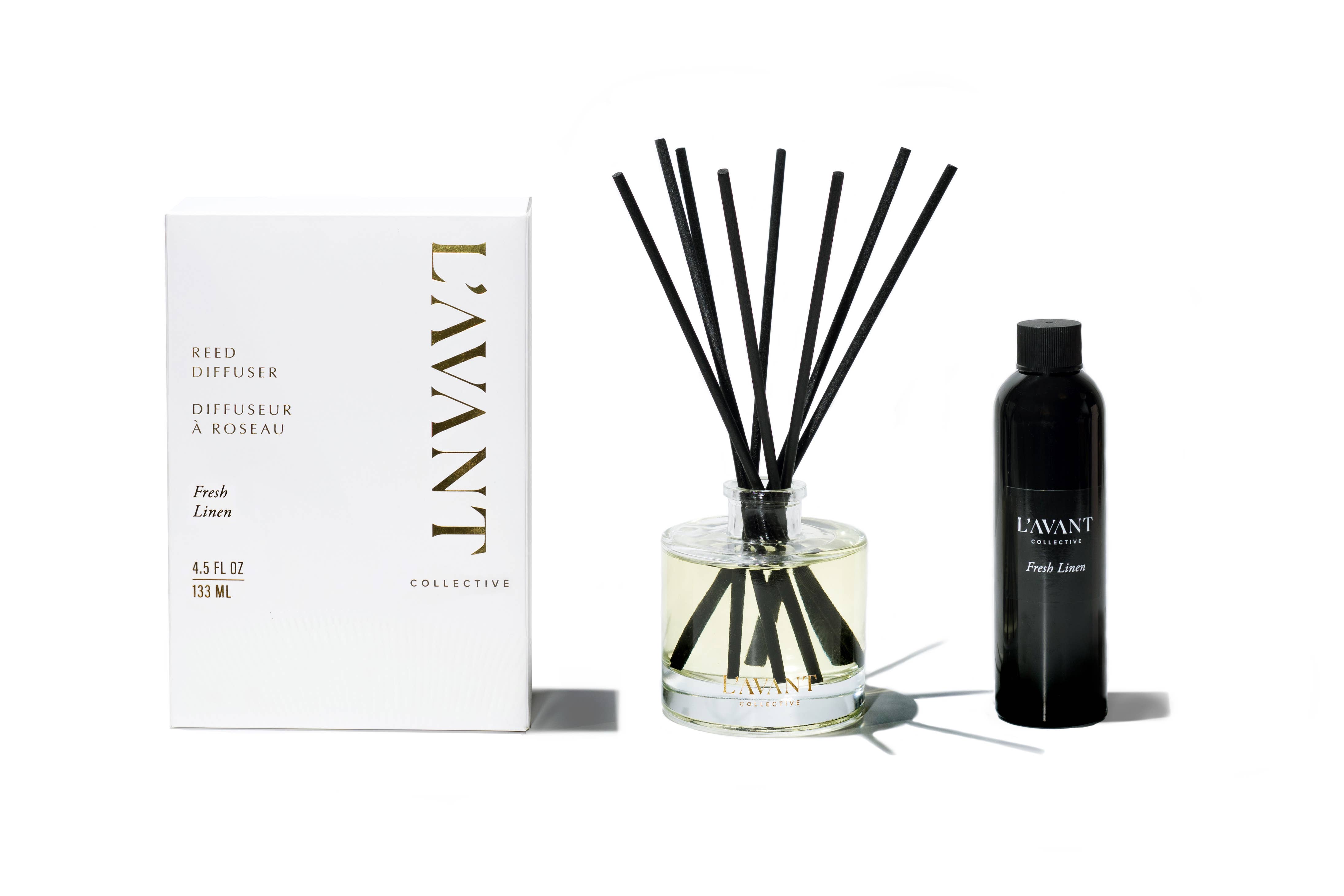 L'AVANT Collective - Wholesale Reed Diffuser - Reed Diffuser - Fresh Linen