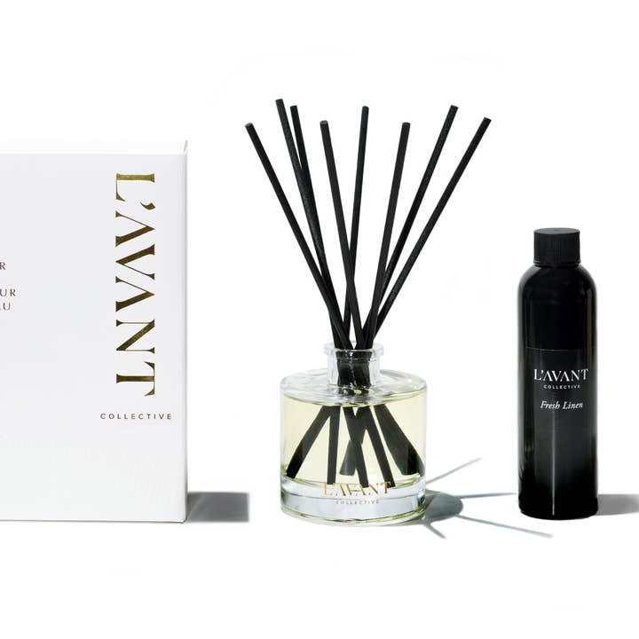 L'AVANT Collective - Wholesale Reed Diffuser - Reed Diffuser - Fresh Linen0