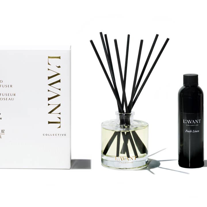 L'AVANT Collective - Wholesale Reed Diffuser - Reed Diffuser - Fresh Linen
