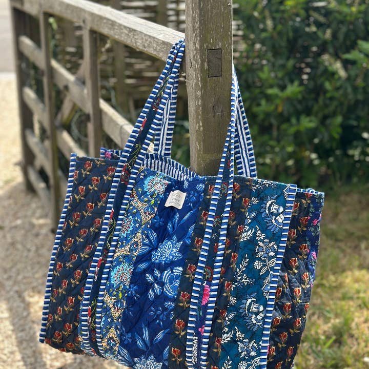 Cosy Buddha – wholesale Tote bag – Women's – NEW Patchwork Block Print Totes5