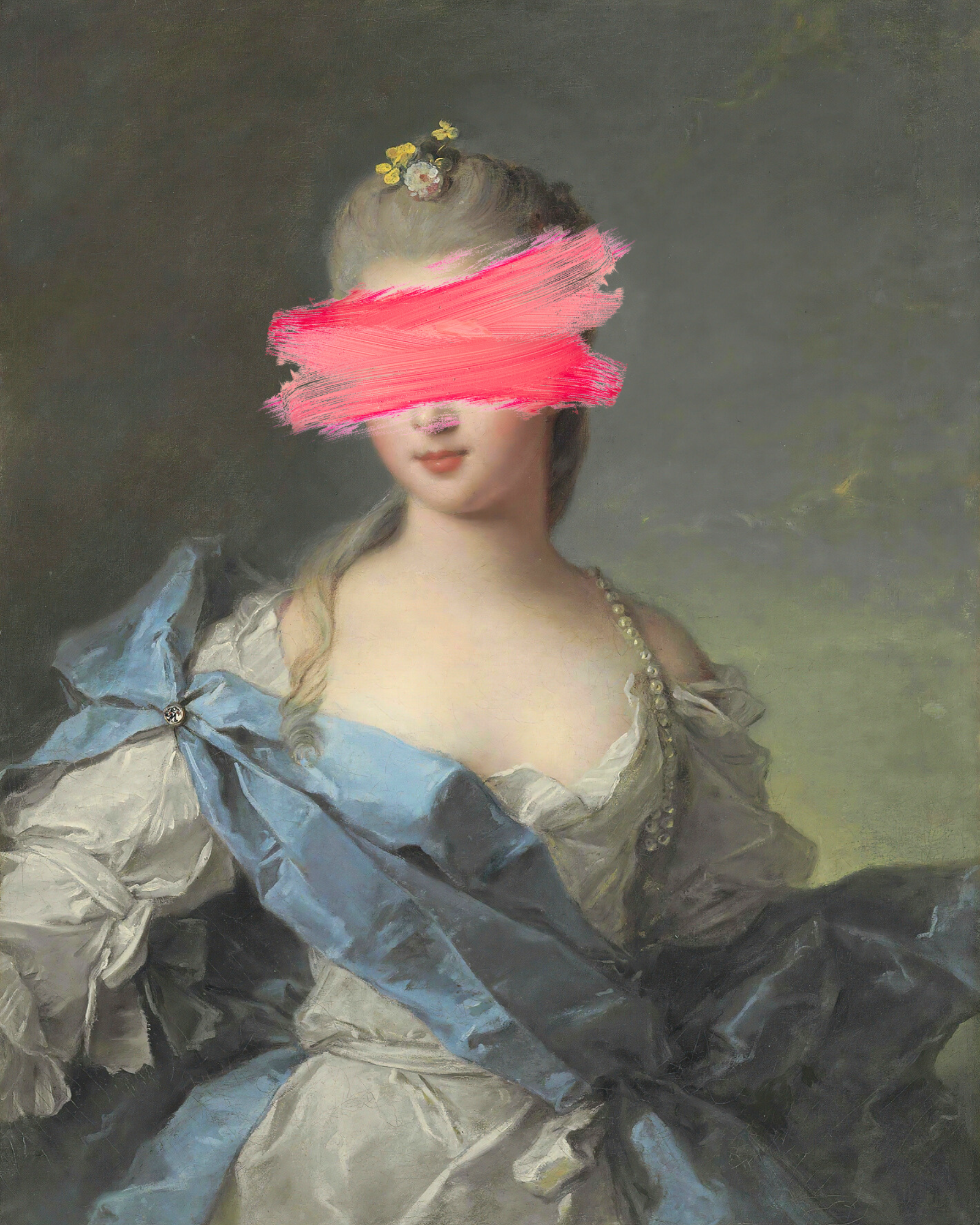 Sea to Skye - Wholesale Art Print - Portrait of a Mysterious Lady Art Print1