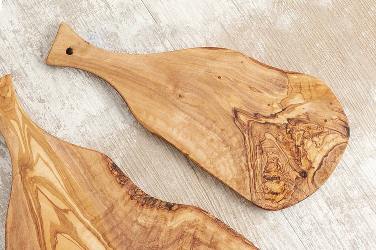 Verve Culture - Wholesale Cheese Board - Italian Olivewood Charcuterie and Cheese Paddle Board6