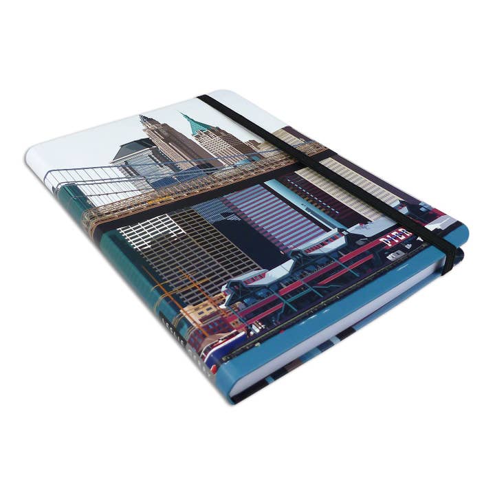 Cuaderno de bolsillo New York Pier 17 para venta al por mayor de Leslie Gerry