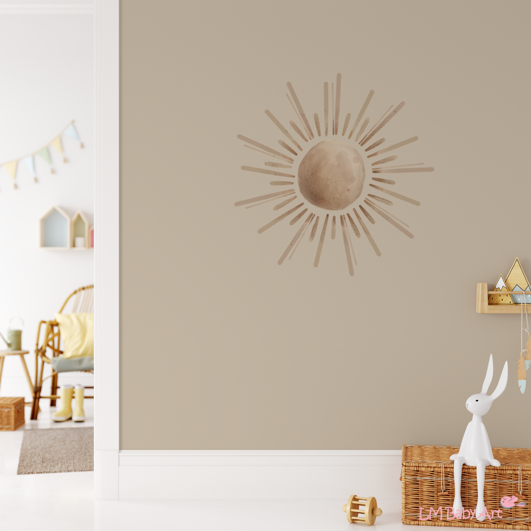 lm baby art - Venta al por mayor Vinilo/adhesivo de pared - Adhesivos murales zon - Colección Sunny Bloom1