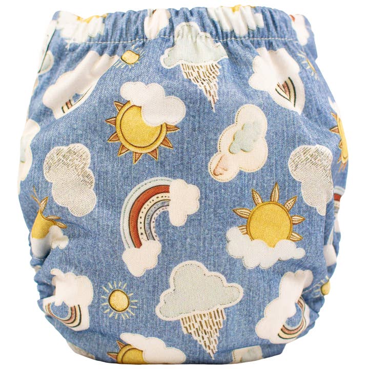 Texas Tushies LLC - Wholesale Diaper (Cloth) - Baby - Tiny Tushies Newborn AIO Cloth Diaper