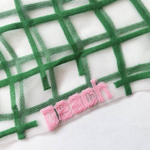 Peach Socks - Wholesale Socks - Women's - Tulip Grid5