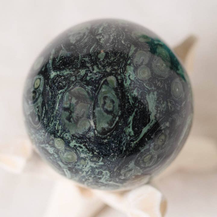 Tiny Rituals - Wholesale Spiritual Stone/Crystal - Kambaba Jasper Sphere - AAA Premium Quality72