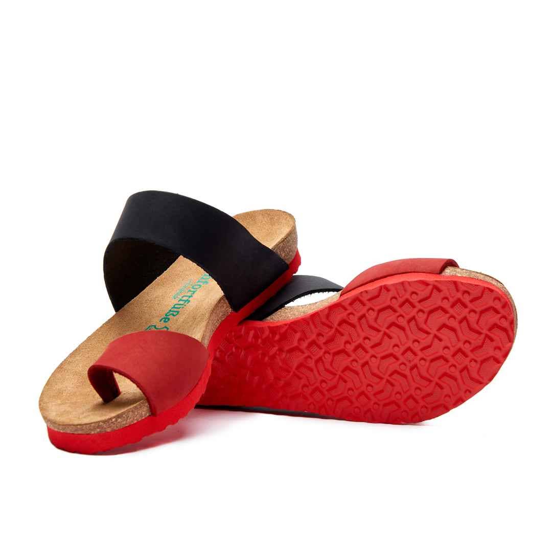 Comfortfusse - Wholesale Sandals - Women's - Nicole - Genuine Leather Thong Sandals0