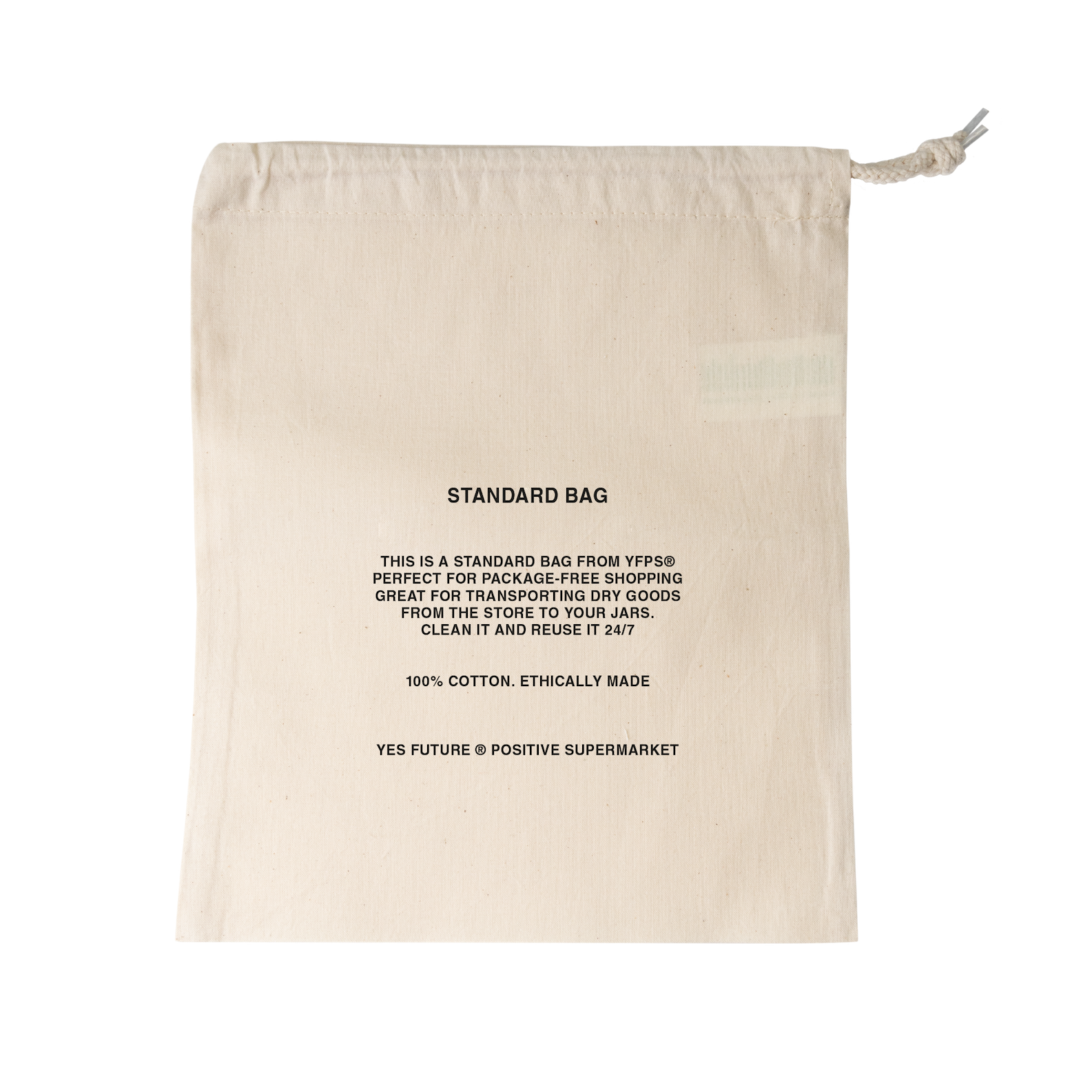 YES FUTURE - Wholesale Grocery/Shopping Bag - YFPS reusable cotton bag0