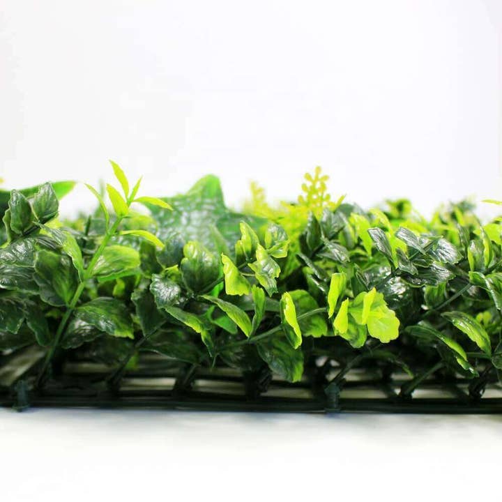 Designer Plants AU - Wholesale Artificial plant - Spring Sensation Hedge Screen Green Wall Panel UV Resistant 100cm x 100cm1